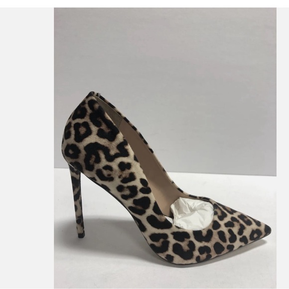 Leopard Print High Heel Pumps, Size 8.5M - Picture 6 of 6